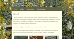 Desktop Screenshot of chambres-lepoisor.fr